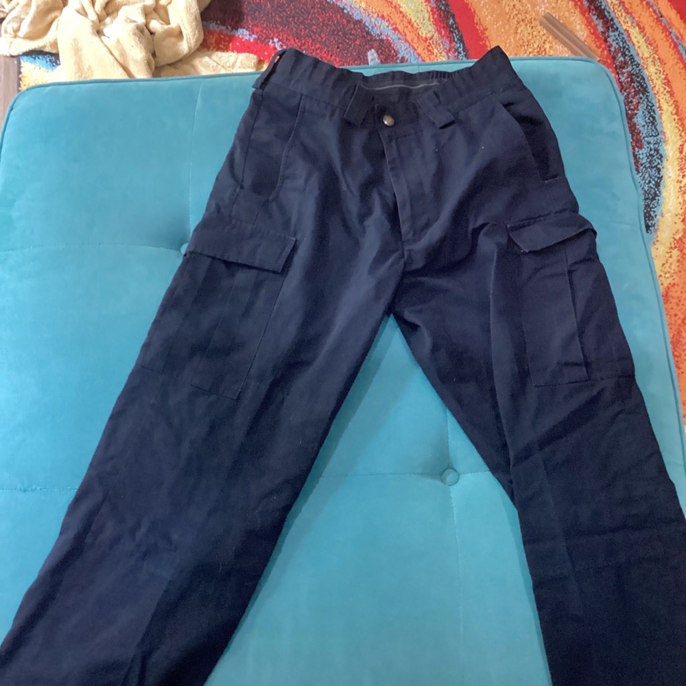 Men's Navy Cargo Pants